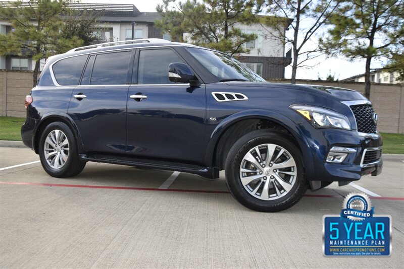 2017 INFINITI QX80 LUXURY 61K LOW MILES NAV BK/CAM TX TRUCK NEW TRADE  