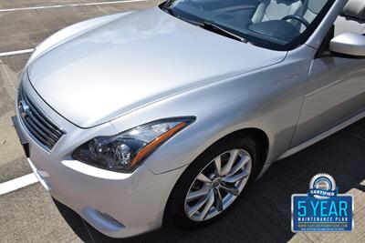 2013 INFINITI G37 CONVERTIBLE GREAT CONDITION FRESH TRADE LADY OWNED   - Photo 10 - Stafford, TX 77477