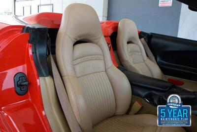 2004 Chevrolet Corvette CONVERTIBLE AUTOMATIC LOADED IMMACULATE HUD   - Photo 28 - Stafford, TX 77477