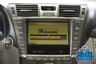 2010 Lexus LS 460 NAV BK/CAM HTD/COOLED STS NEW TRADE IN CLEAN   - Photo 27 - Stafford, TX 77477