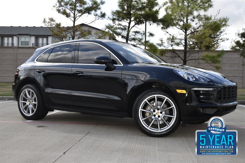 2016 Porsche Macan S AWD NAV BK/CAM SPORTS WHLS PANO HTD STS NICE  