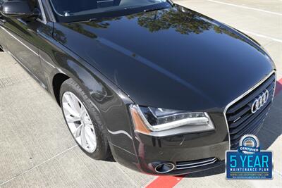 2011 Audi A8 L quattro NAV BK/CAM RECLINE SEAT REAR DVD CLEAN   - Photo 11 - Stafford, TX 77477