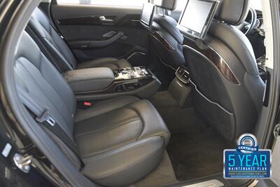 2011 Audi A8 L quattro NAV BK/CAM RECLINE SEAT REAR DVD CLEAN   - Photo 38 - Stafford, TX 77477