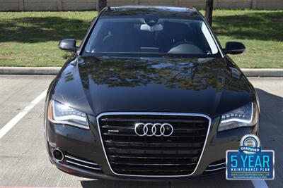 2011 Audi A8 L quattro NAV BK/CAM RECLINE SEAT REAR DVD CLEAN   - Photo 2 - Stafford, TX 77477