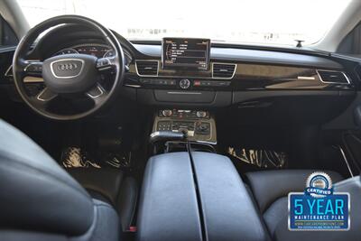 2011 Audi A8 L quattro NAV BK/CAM RECLINE SEAT REAR DVD CLEAN   - Photo 26 - Stafford, TX 77477