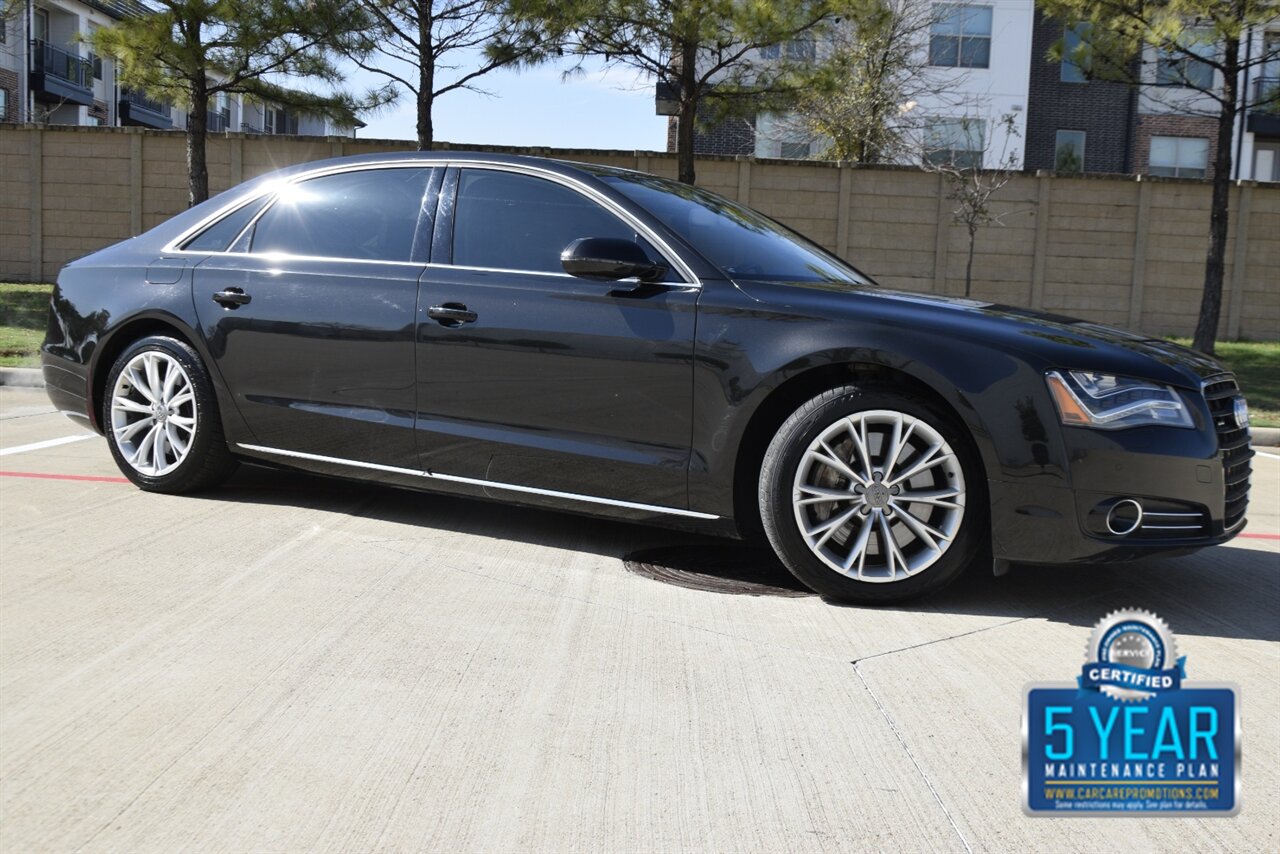 2011 Audi A8 L quattro NAV BK/CAM RECLINE SEAT REAR DVD CLEAN   - Photo 1 - Stafford, TX 77477