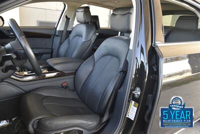 2011 Audi A8 L quattro NAV BK/CAM RECLINE SEAT REAR DVD CLEAN   - Photo 33 - Stafford, TX 77477