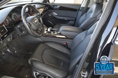 2011 Audi A8 L quattro NAV BK/CAM RECLINE SEAT REAR DVD CLEAN   - Photo 31 - Stafford, TX 77477