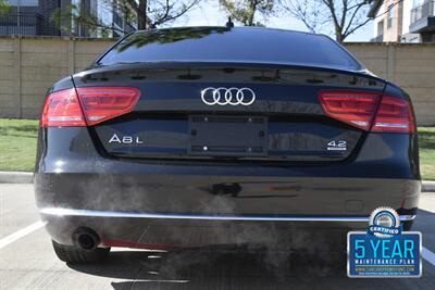 2011 Audi A8 L quattro NAV BK/CAM RECLINE SEAT REAR DVD CLEAN   - Photo 21 - Stafford, TX 77477