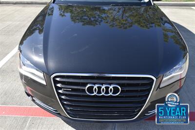 2011 Audi A8 L quattro NAV BK/CAM RECLINE SEAT REAR DVD CLEAN   - Photo 12 - Stafford, TX 77477