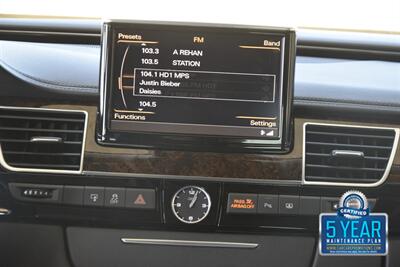 2011 Audi A8 L quattro NAV BK/CAM RECLINE SEAT REAR DVD CLEAN   - Photo 27 - Stafford, TX 77477