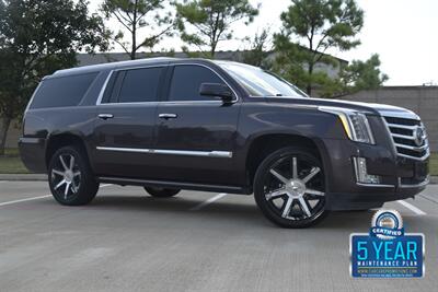 2015 Cadillac Escalade ESV Premium NAV ROOF REAR DVD SADDLE INT CLEAN   - Photo 25 - Stafford, TX 77477