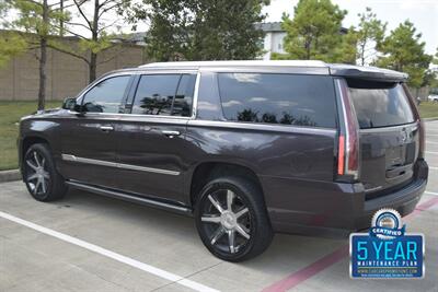 2015 Cadillac Escalade ESV Premium NAV ROOF REAR DVD SADDLE INT CLEAN   - Photo 16 - Stafford, TX 77477