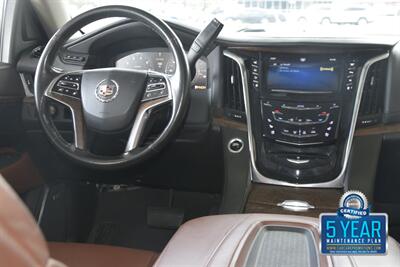 2015 Cadillac Escalade ESV Premium NAV ROOF REAR DVD SADDLE INT CLEAN   - Photo 27 - Stafford, TX 77477