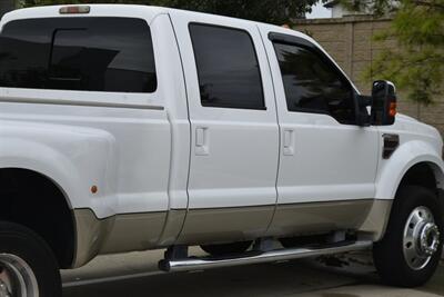 2008 Ford F-450 KING RANCH DIESEL 4X4 DUALLY NAV BK/CAM ROOF CLEAN   - Photo 18 - Stafford, TX 77477