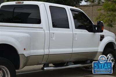 2008 Ford F-450 KING RANCH DIESEL 4X4 DUALLY NAV BK/CAM ROOF CLEAN   - Photo 18 - Stafford, TX 77477