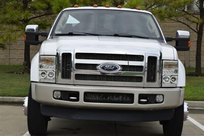 2008 Ford F-450 KING RANCH DIESEL 4X4 DUALLY NAV BK/CAM ROOF CLEAN   - Photo 3 - Stafford, TX 77477