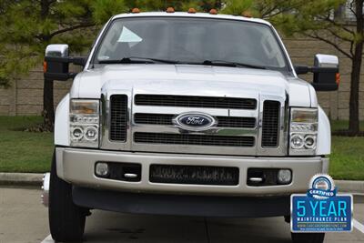 2008 Ford F-450 KING RANCH DIESEL 4X4 DUALLY NAV BK/CAM ROOF CLEAN   - Photo 3 - Stafford, TX 77477