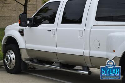 2008 Ford F-450 KING RANCH DIESEL 4X4 DUALLY NAV BK/CAM ROOF CLEAN   - Photo 17 - Stafford, TX 77477