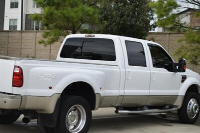 2008 Ford F-450 KING RANCH DIESEL 4X4 DUALLY NAV BK/CAM ROOF CLEAN   - Photo 16 - Stafford, TX 77477