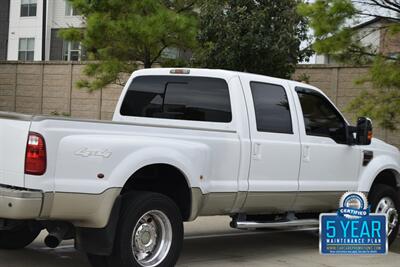 2008 Ford F-450 KING RANCH DIESEL 4X4 DUALLY NAV BK/CAM ROOF CLEAN   - Photo 16 - Stafford, TX 77477