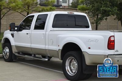 2008 Ford F-450 KING RANCH DIESEL 4X4 DUALLY NAV BK/CAM ROOF CLEAN   - Photo 15 - Stafford, TX 77477