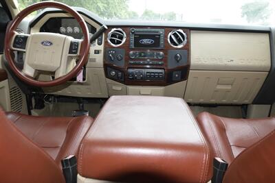 2008 Ford F-450 KING RANCH DIESEL 4X4 DUALLY NAV BK/CAM ROOF CLEAN   - Photo 25 - Stafford, TX 77477