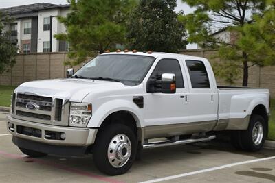 2008 Ford F-450 KING RANCH DIESEL 4X4 DUALLY NAV BK/CAM ROOF CLEAN   - Photo 5 - Stafford, TX 77477