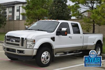 2008 Ford F-450 KING RANCH DIESEL 4X4 DUALLY NAV BK/CAM ROOF CLEAN   - Photo 5 - Stafford, TX 77477