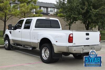 2008 Ford F-450 KING RANCH DIESEL 4X4 DUALLY NAV BK/CAM ROOF CLEAN   - Photo 13 - Stafford, TX 77477