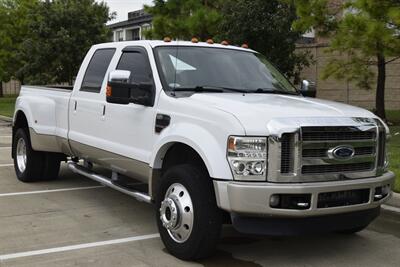 2008 Ford F-450 KING RANCH DIESEL 4X4 DUALLY NAV BK/CAM ROOF CLEAN   - Photo 10 - Stafford, TX 77477