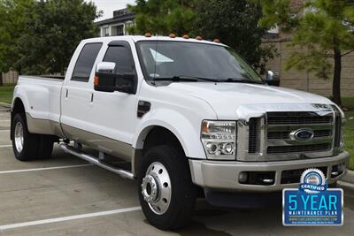 2008 Ford F-450 KING RANCH DIESEL 4X4 DUALLY NAV BK/CAM ROOF CLEAN   - Photo 10 - Stafford, TX 77477