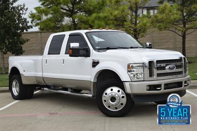 2008 Ford F-450 KING RANCH DIESEL 4X4 DUALLY NAV BK/CAM ROOF CLEAN   - Photo 1 - Stafford, TX 77477