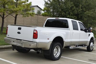 2008 Ford F-450 KING RANCH DIESEL 4X4 DUALLY NAV BK/CAM ROOF CLEAN   - Photo 12 - Stafford, TX 77477