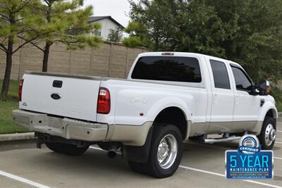 2008 Ford F-450 KING RANCH DIESEL 4X4 DUALLY NAV BK/CAM ROOF CLEAN   - Photo 12 - Stafford, TX 77477