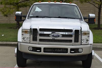 2008 Ford F-450 KING RANCH DIESEL 4X4 DUALLY NAV BK/CAM ROOF CLEAN   - Photo 2 - Stafford, TX 77477