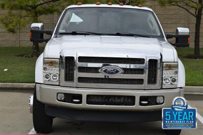 2008 Ford F-450 KING RANCH DIESEL 4X4 DUALLY NAV BK/CAM ROOF CLEAN   - Photo 2 - Stafford, TX 77477