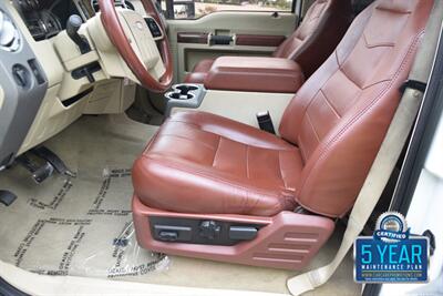 2008 Ford F-450 KING RANCH DIESEL 4X4 DUALLY NAV BK/CAM ROOF CLEAN   - Photo 31 - Stafford, TX 77477