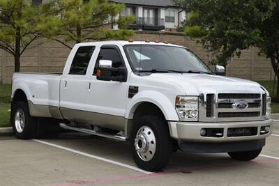 2008 Ford F-450 KING RANCH DIESEL 4X4 DUALLY NAV BK/CAM ROOF CLEAN   - Photo 4 - Stafford, TX 77477