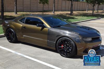 2014 Chevrolet Camaro SS 6SPD MANUAL LTHR RACING SEATS LOTS OF MODS NICE   - Photo 4 - Stafford, TX 77477