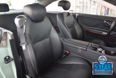 2007 Mercedes-Benz CL 550 COUPE 25K ORIGINAL MILES IMMACULATE LOADED   - Photo 28 - Stafford, TX 77477