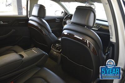2012 Audi A8 L QUATTRO NAV BK/CAM ROOF LOADED HWY MILES NICE   - Photo 35 - Stafford, TX 77477