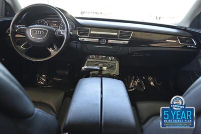 2012 Audi A8 L QUATTRO NAV BK/CAM ROOF LOADED HWY MILES NICE   - Photo 26 - Stafford, TX 77477