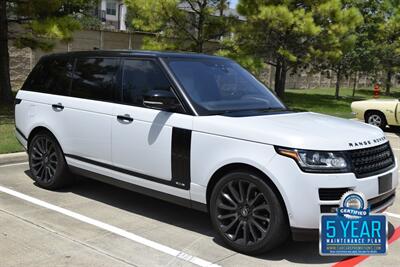 2017 Land Rover Range Rover SUPERCHARGED LWB TOP LOADED HWY MILES VERY CLEAN   - Photo 4 - Stafford, TX 77477
