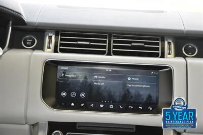 2017 Land Rover Range Rover SUPERCHARGED LWB TOP LOADED HWY MILES VERY CLEAN   - Photo 27 - Stafford, TX 77477
