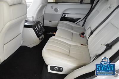 2017 Land Rover Range Rover SUPERCHARGED LWB TOP LOADED HWY MILES VERY CLEAN   - Photo 36 - Stafford, TX 77477