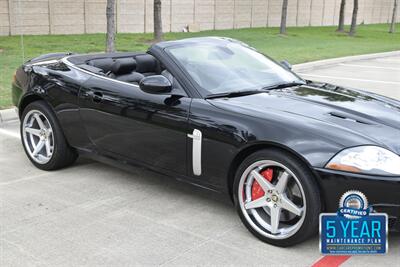 2007 Jaguar XKR CONVERTIBLE TRIPLE BLK HWY MILES NEW CAR TRADE IN   - Photo 7 - Stafford, TX 77477