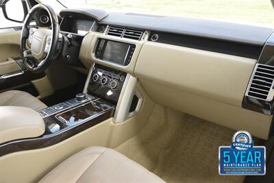 2016 Land Rover Range Rover Supercharged 58K LOW MILES PANO ROOF LOADED CLEAN   - Photo 29 - Stafford, TX 77477