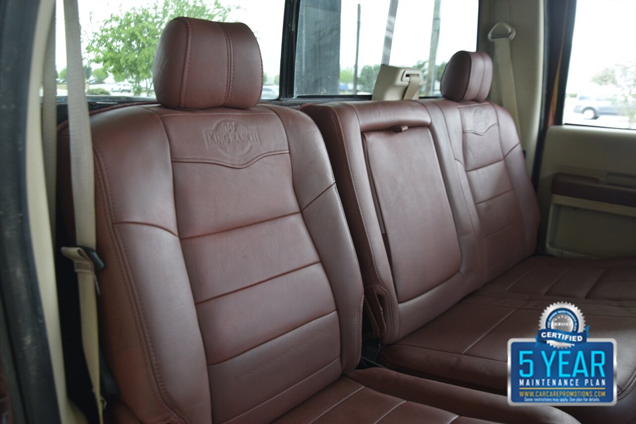 2008 Ford F-450 SUPER DUTY KING RANCH DIESEL 4X4 47K MILE TX TRUCK   - Photo 39 - Stafford, TX 77477