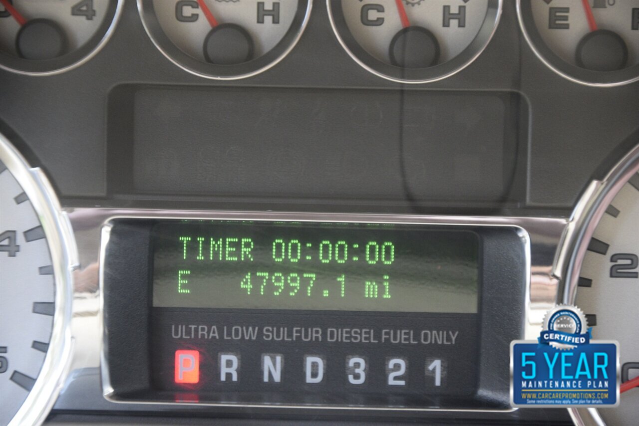 2008 Ford F-450 SUPER DUTY KING RANCH DIESEL 4X4 47K MILE TX TRUCK   - Photo 23 - Stafford, TX 77477